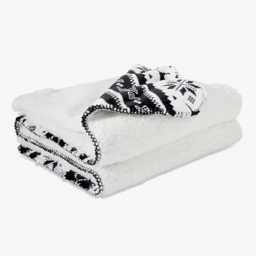 VS PINK Super Soft Sherpa Fleece Blanket